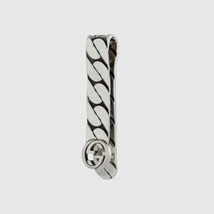 Brand new Gucci Silver money clip comes with box